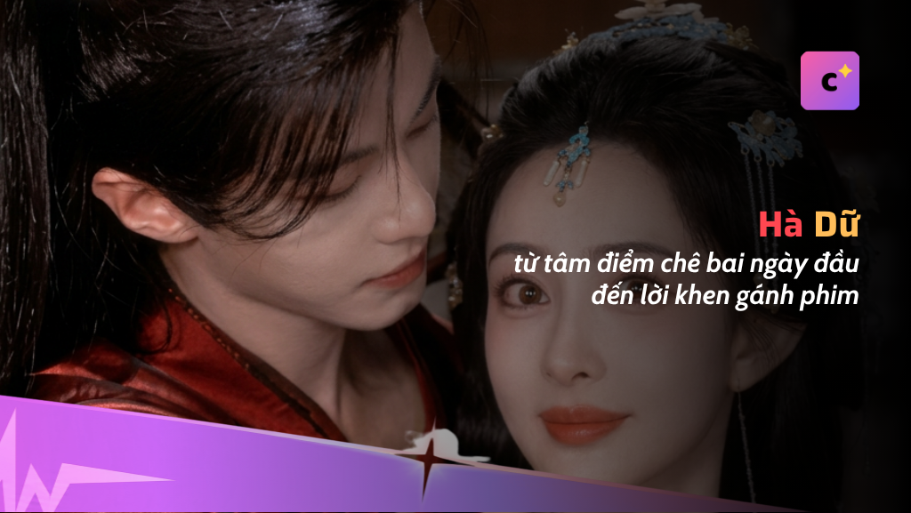 Hà Dữ và cú lật ngược trong "Bách Hoa Sát" sau làn sóng chê ngày đầu